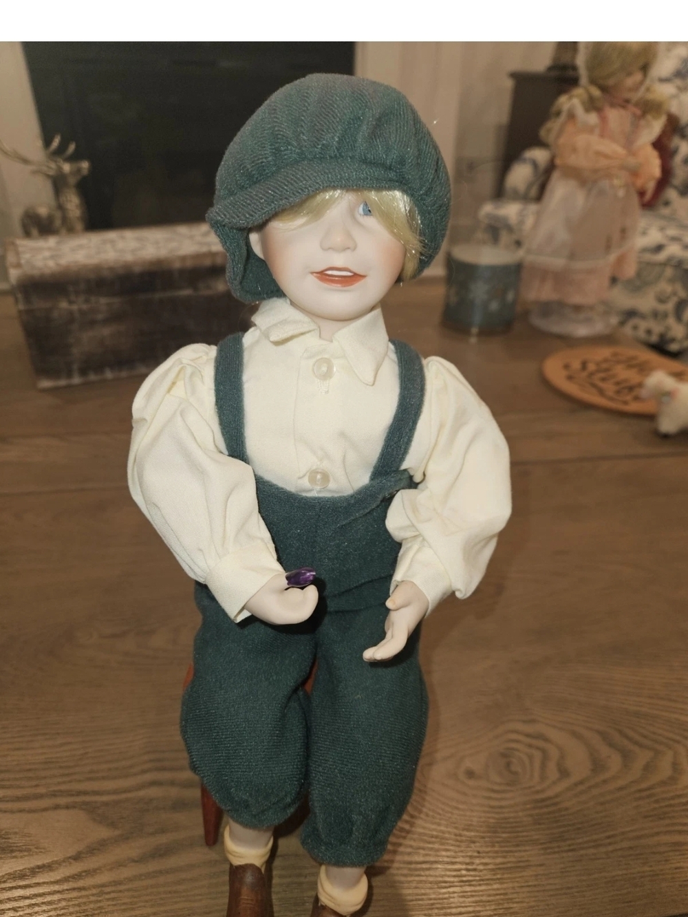 "Little Jack Horner" Mother Goose Edwin M. Knowles China Company. Heritage